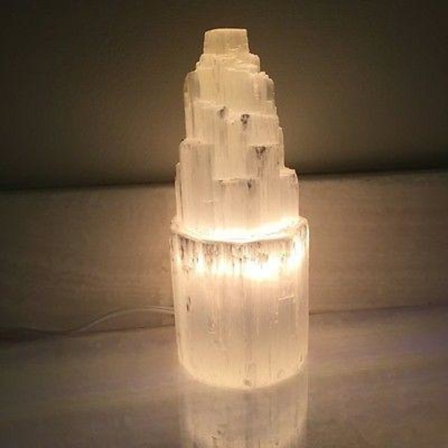 Selenite Skyscraper Lamp Small Prime - Image 2