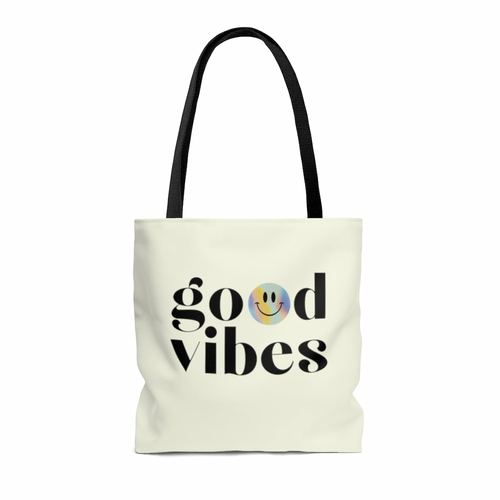 Good Vibes Beach Shopper Tote Bag Medium - Image 2