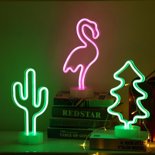Tropical Nights Neon Deco Lights With Remote Control - Image 4