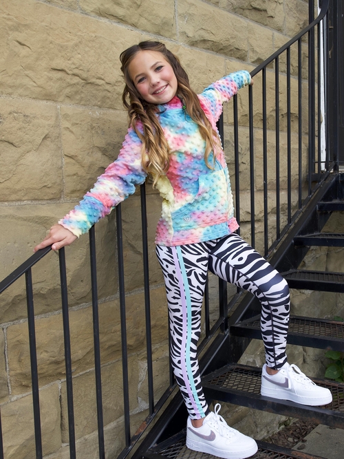 Minky Bubble Zip Hoodie - Image 2