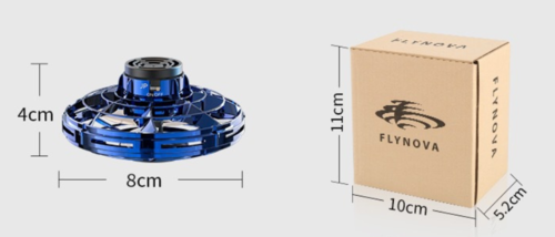 Mini Drone LED UFO Type Flying Helicopter Spinner Fingertip - Image 4