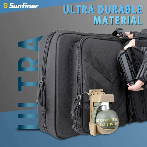 Sunfiner Urban Series Double Soft Rifle Case 43‘’ & Multi-Function Gun - Image 4