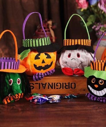 Halloween Candy Bags Cute Gift Bag Pumpkin Witch Candy Boxes