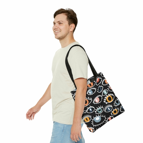 Egyptian Eye Beach Shopper Tote Bag Medium - Image 2