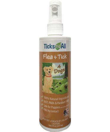 All Natural Flea & Tick 4 Dogs 8oz