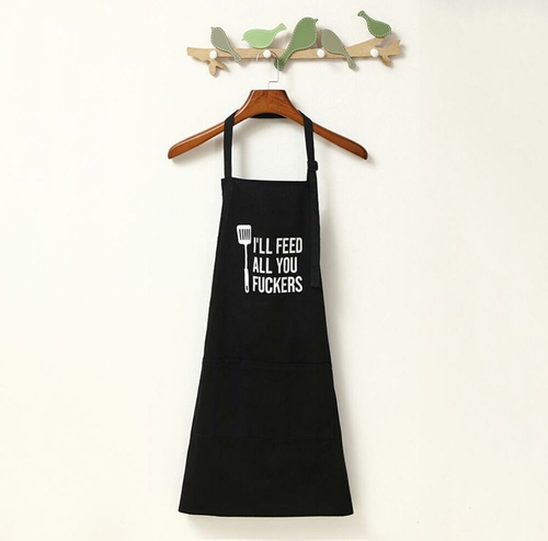 Women Men Solid Linens apron kitchen Pocket For home and kitchen Adjus - Image 3