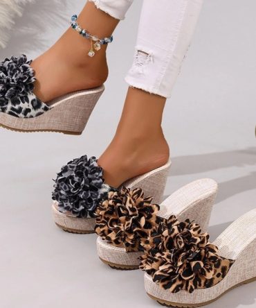 Stylish Open Toe Platform : Wedge Sandals