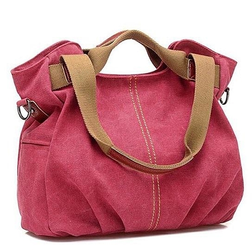 Canvas Satchel Handbag with Free RFID Case in 7 Colors - DUPLICATE - Image 7