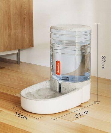 Automatic Pet Food and Water Dispenser Set