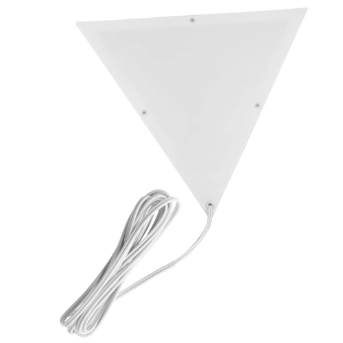 16"W Beacon Triangle Corner Light Plug-In Cord White by Home Concept - Image 6