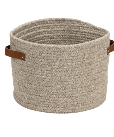 Colonial Mills LR16A014X010 14 x 14 x 10 in. Monaco Basket, Grey