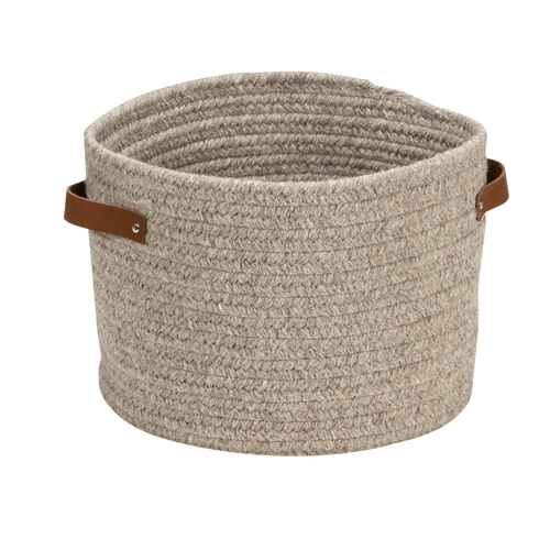 Colonial Mills LR16A014X010 14 x 14 x 10 in. Monaco Basket, Grey