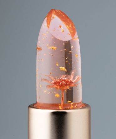 Color-Changing Flower Lip Gloss – Vegan, Gluten-Free, Hydrating Lip