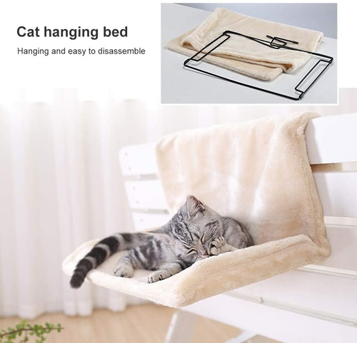 Cozy Portable Cat Hanging Hammock Bed - Image 3