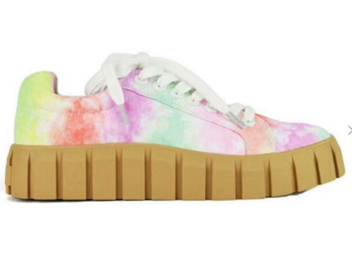 Pinterest Women Sneaker Light Breathble Vulcanized Shoes Platform Lace - Image 3