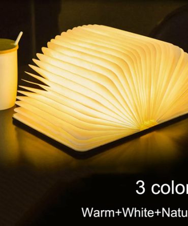 Portable LED Book Decor Night Light