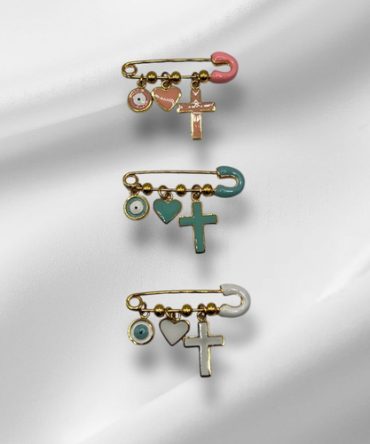 Baby Safety Pin Charm