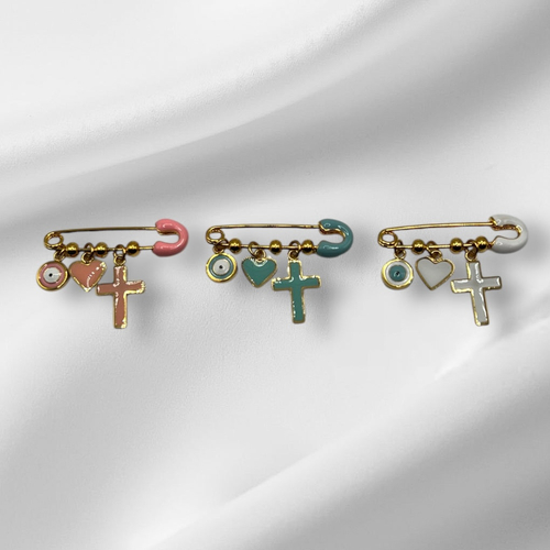 Baby Safety Pin Charm - Image 3
