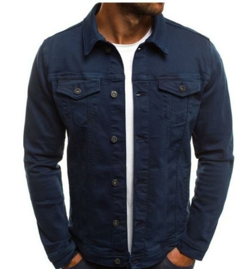 Mens Casual Dual Pocket Jacket - Image 6