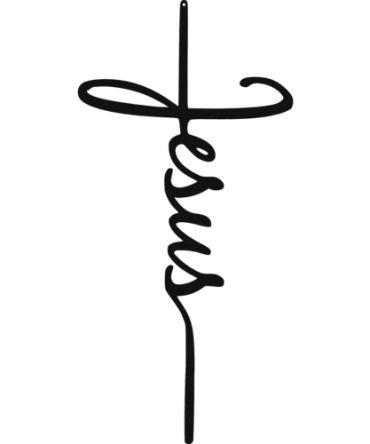 Jesus Cross - Metal Wall Art