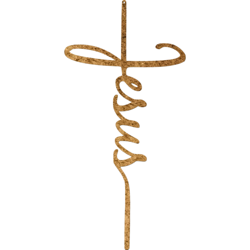 Jesus Cross - Metal Wall Art - Image 2
