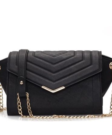 Kensington Vegan Black Cross-Body Bag