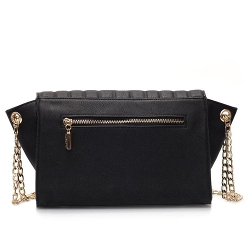 Kensington Vegan Black Cross-Body Bag - Image 4