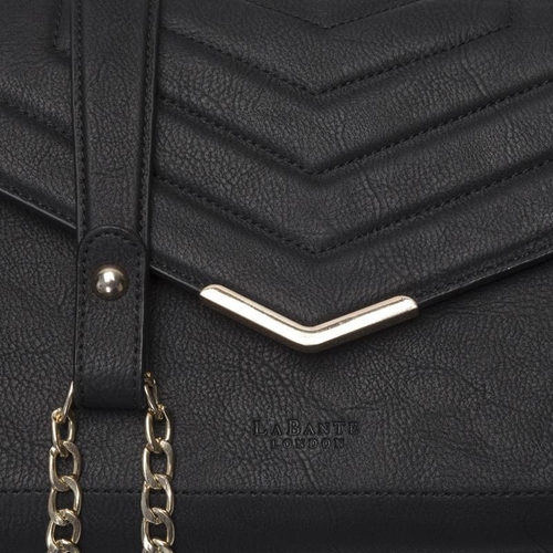 Kensington Vegan Black Cross-Body Bag - Image 5