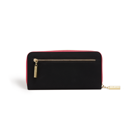 Kindness Black Vegan Two-Tone Wallet - Image 4