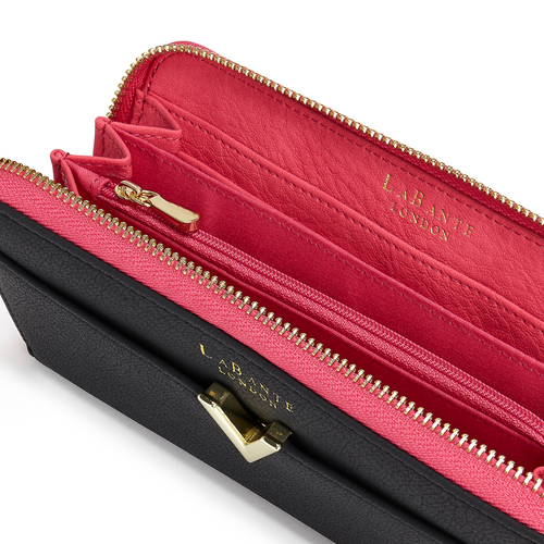 Kindness Black Vegan Two-Tone Wallet - Image 3