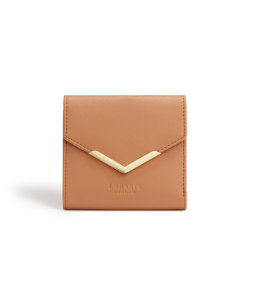 Diana Brown Small Vegan Bifold Purse