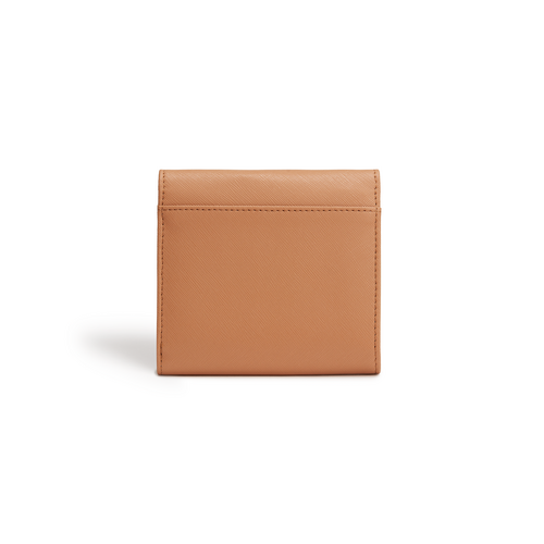 Diana Brown Small Vegan Bifold Purse - Image 4