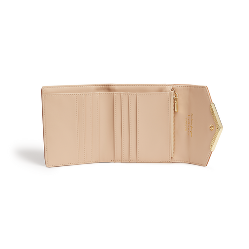 Diana Brown Small Vegan Bifold Purse - Image 5