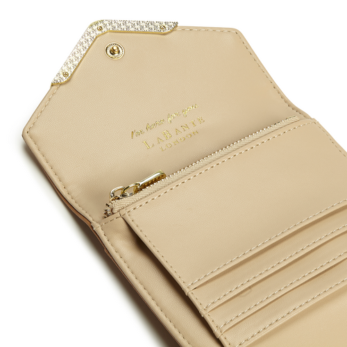 Diana Brown Small Vegan Bifold Purse - Image 3