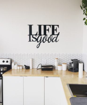 Life is Good - Metal Wall Art