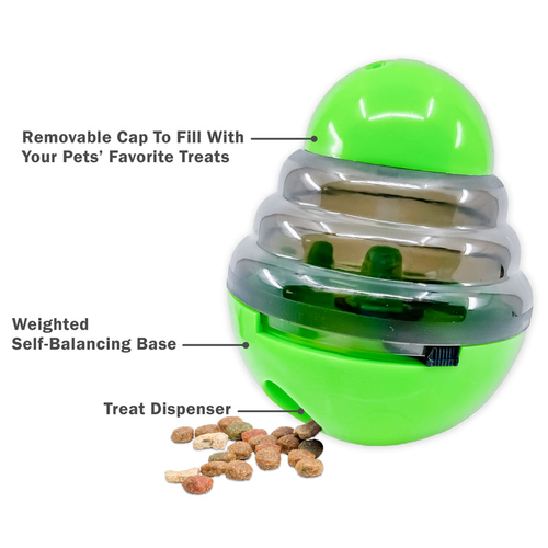 Flipo Tumbler™ Treat Dispensing Pet Toy - Image 2