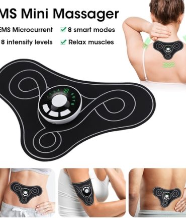 EMS Electric Massager Stimulator Pain Relief Neck Back Leg Health Care