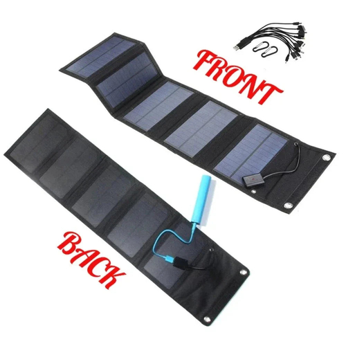 Portable Solar Panel with USB Charging for Cell Phone - Image 7