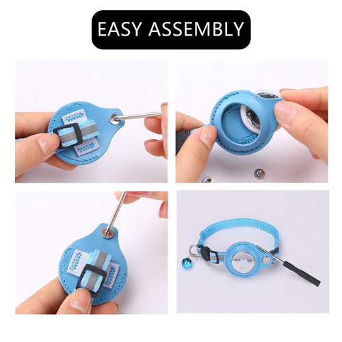Reflective Airtag Case Collar for Cats and Dogs - Image 2