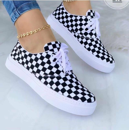 2022 Fashion Graffiti Women Sneakers Trainers Shoes - Image 6