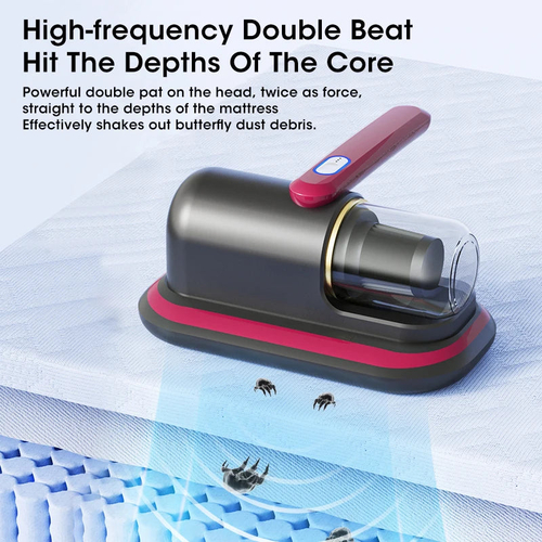 10kPa Handheld Mattress Vacuum Mite Remover Cordless Cleaner for Home - Image 3