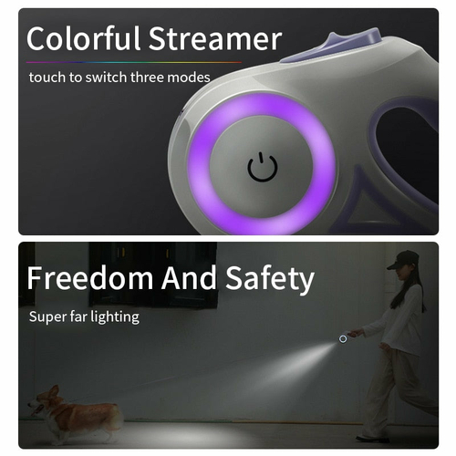 Automatic Retractable Lighting Dog Leash - Image 2