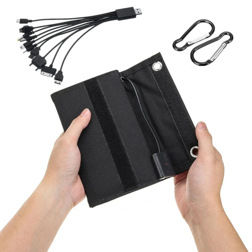 Portable Solar Panel with USB Charging for Cell Phone - Image 9