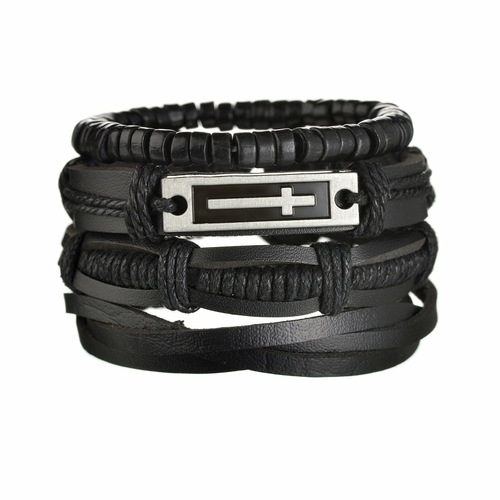 Mens Modern Multilayered Bracelet - Image 11
