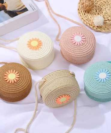 Round Straw Bag