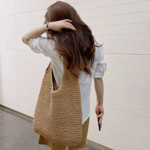 Casual Summer Shoulder Beach Bag - Image 4