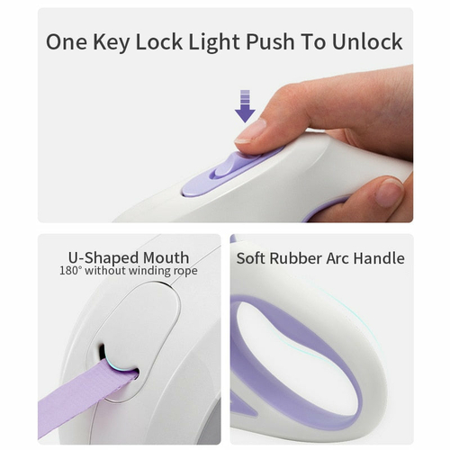 Automatic Retractable Lighting Dog Leash - Image 3