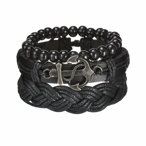 Mens Modern Multilayered Bracelet - Image 8
