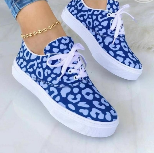 2022 Fashion Graffiti Women Sneakers Trainers Shoes - Image 5