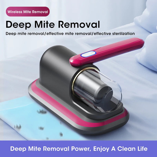10kPa Handheld Mattress Vacuum Mite Remover Cordless Cleaner for Home - Image 2